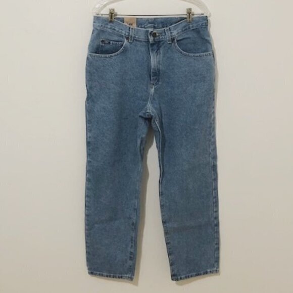 Lee Classic Stone Relaxed Tapered Leg Jeans - Picture 1 of 5